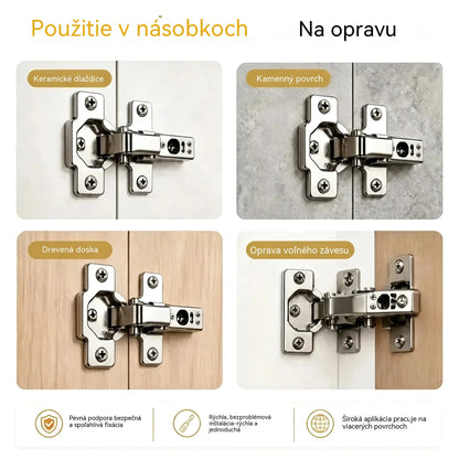 🛠️【100 párov】🔩 Sada samovrtných kotiev pre sadrokartónové dosky so skrutkami 🧱 – Príslušenstvo na montáž na stenu, ktoré sa ľahko inštaluje