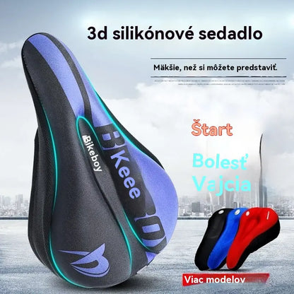 🚲 Mäkký silikónový poťah na sedlo horského bicykla, priedušný poťah na cyklistické vybavenie