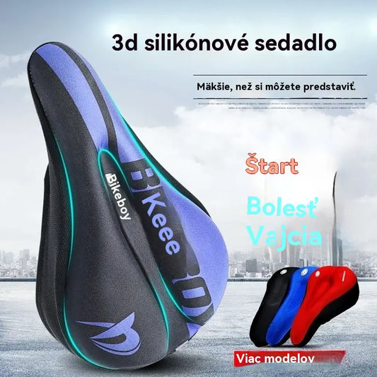 🚲 Mäkký silikónový poťah na sedlo horského bicykla, priedušný poťah na cyklistické vybavenie