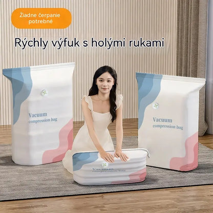 🧳 5 položiek 💨 Veľké stlačiteľné vákuové úložné vrecká: Nie je potrebné žiadne vzduchové čerpadlo, nepriepustné, ideálne na úsporu miesta v kufri a doma ✈️