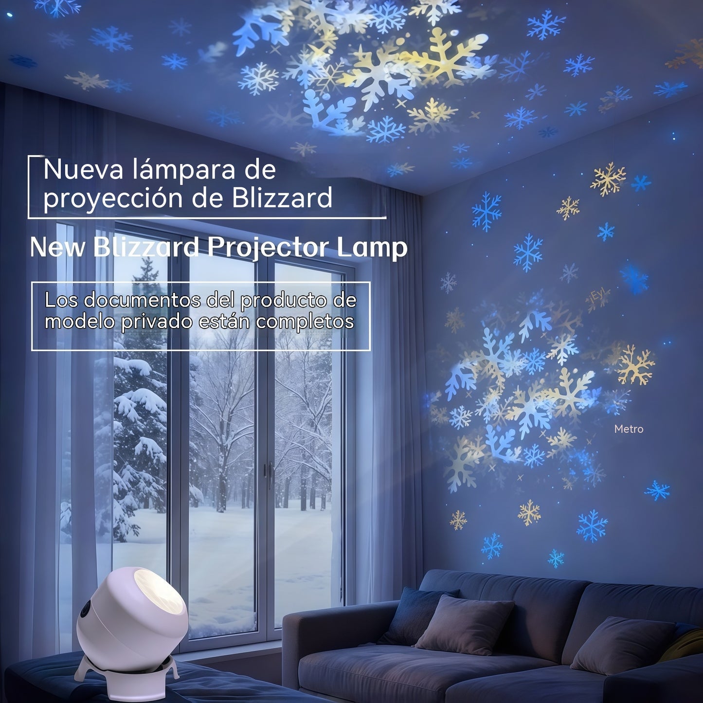🎁【50% zľava】🐳Dynamický rotujúci LED projektor - Premietajte farebné morské vzory na stenu či strop a vytvorte jedinečnú atmosféru.