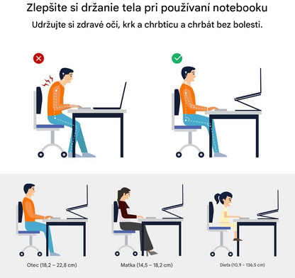 💥【50% zľava】💻 Stojan na notebook z hliníkovej zliatiny – Otočný a nastaviteľný, ideálny pre lepšie chladenie a ergonomické používanie.