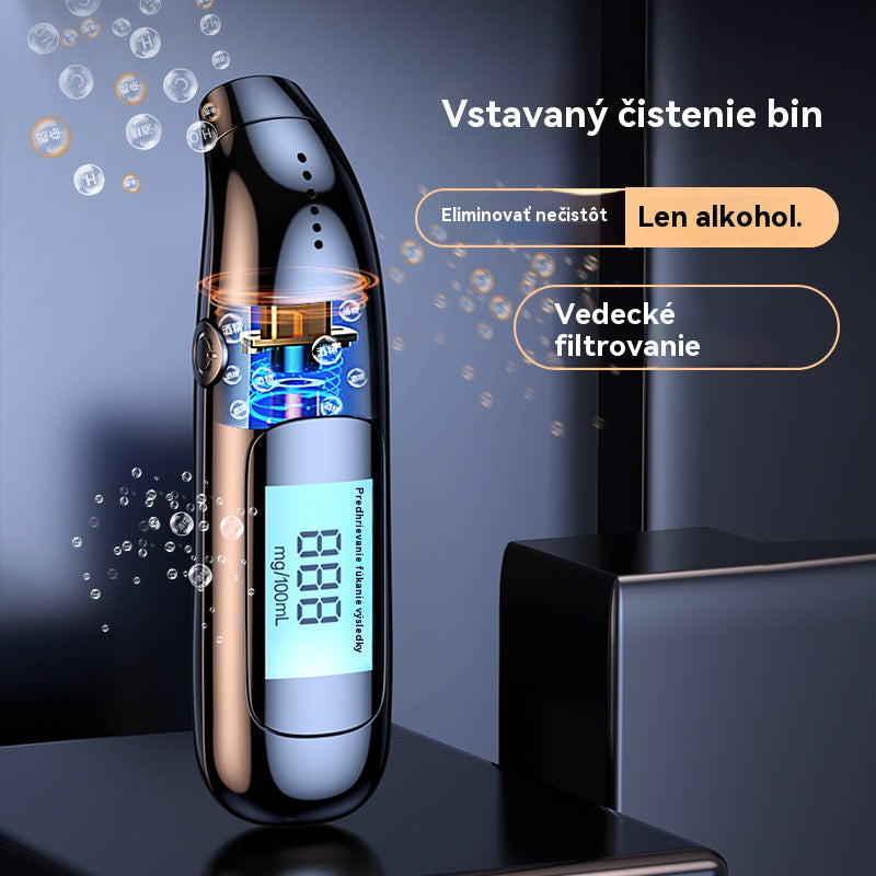 💥【Horúci predaj 50% zľava 】🍷 🍻 Vysoko presný alkoholtester – jasný LED displej na okamžité čítanie, rýchle a jednoduché meranie alkoholu v dychu! 🔬