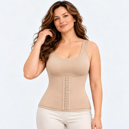 🎽🔥【1 kus, XL–5XL, 4 farby】Nemecká hrejivá fleecová vesta – modeluje brucho a pás, ako druhá koža.