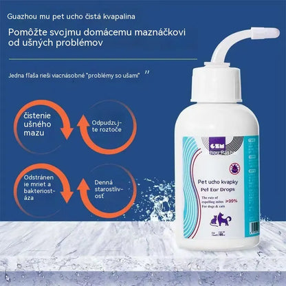 【Kúp 1, získaj 1 zadarmo】🐶🐱 Čistič uší na zmiernenie svrbenia v ušiach psov a mačiek.