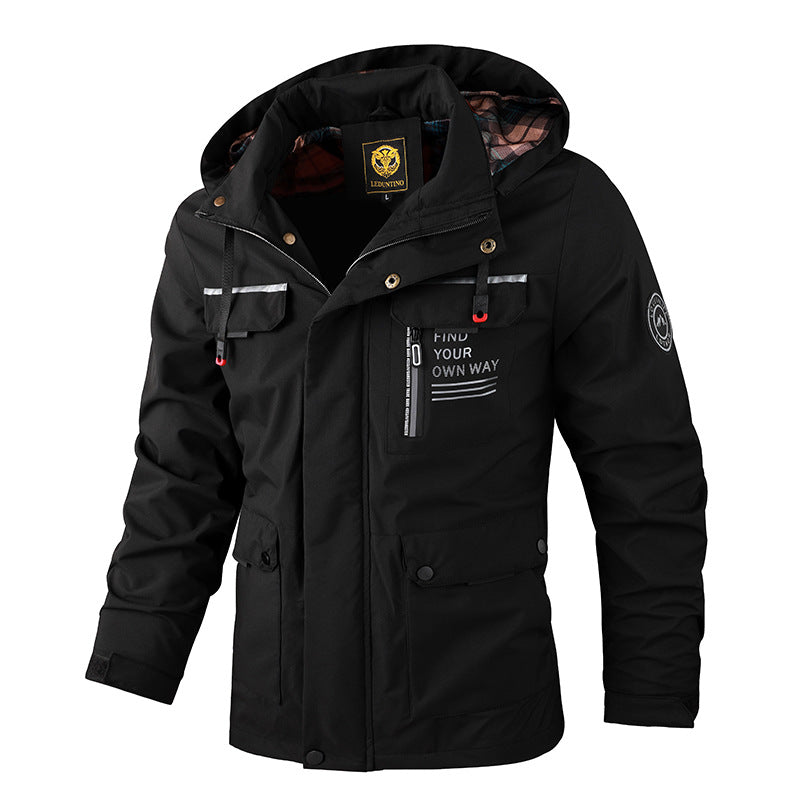 🔥💥 【M-6XL】 2026 Jesenska i zimska nova muška topla vjetrootporna i vodootporna jakna