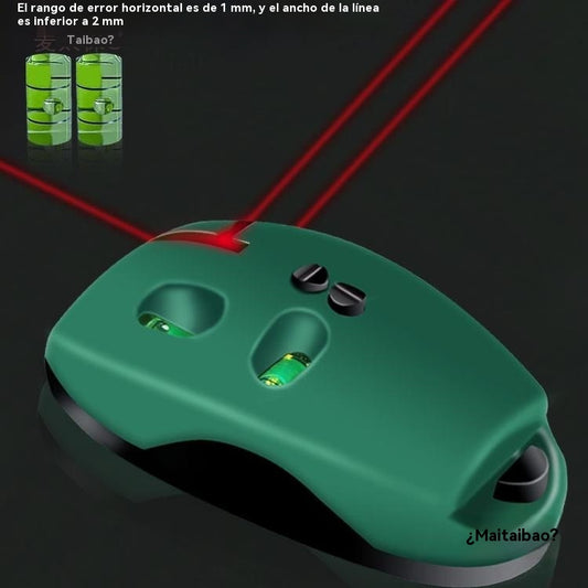 📐【Kupite 1, dobijte 1 gratis】💥【Samo 13 € po komadu】🔴 2-u-1 laserska libela pod pravim kutom – Brže, Preciznije i Bez Nereda! Postavite Savršene Linije Svaki Put! (2 stavke)