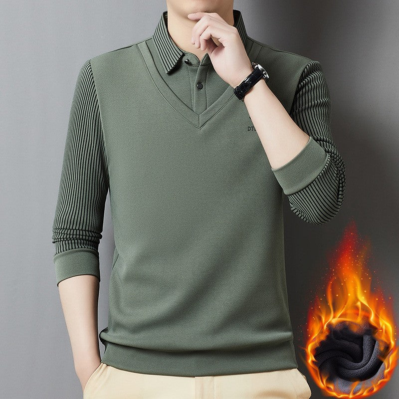 【30%OFF】🔥【Oferta por tiempo limitado】(M-4XL) Top térmico todo en uno de dos piezas de cachemir premium para hombre