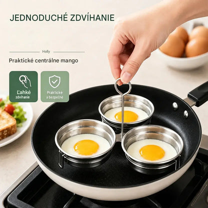 📢📢 ZĽAVA 50 %! ⏰ Varič vajec z nehrdzavejúcej ocele 304