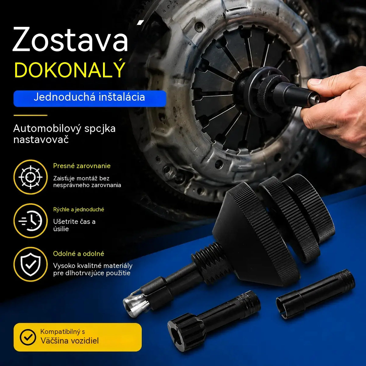 🔧 Nástroj na nastavenie spojky auta | Rýchlejšia a presnejšia inštalácia
