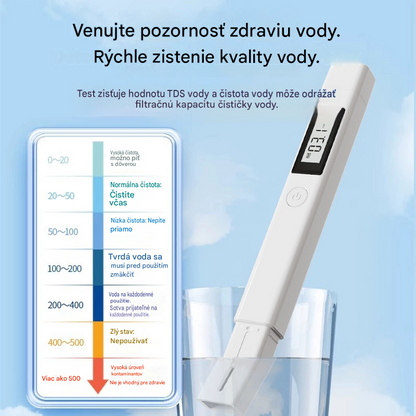 🔥Kúpte 1, získajte 1 zadarmo🎁 3-v-1 TDS merač kvality vody: Meria pH, chlór a tvrdosť; má LCD displej – ideálny pre bazény a akváriá 🌊【2 položky】