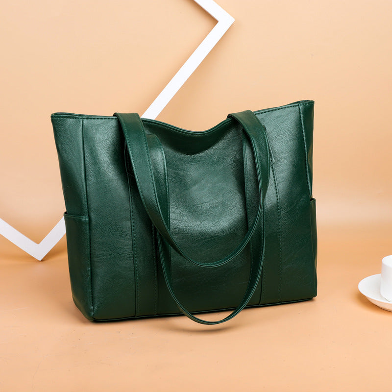 Limitált ajánlat 43% 👜 Új női puha bőr válltáska, laza stílus, nagy kapacitás✨ Divatos és könnyen párosítható✨
