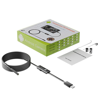 📱Nový 7mm priemyselný endoskop s priamym pripojením kamery typu C pre telefóny s Androidom (vodotesný endoskop)