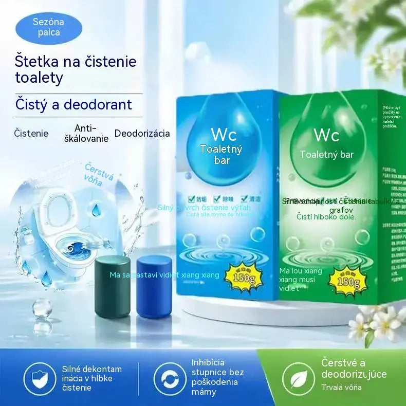 🚽🌟【3 balenia】Automatická čistiaca tyčinka na toalety, dezodoračný nástroj