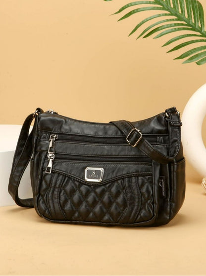👜 Bolso bandolera de gran capacidad – Versátil, moderno y elegante, ideal para cualquier ocasión. ¡Organiza tu estilo con comodidad y diseño!