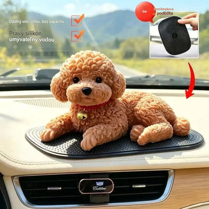🐶✨Ozdoba na auto v tvare pudla: najroztomilejšie vylepšenie palubnej dosky