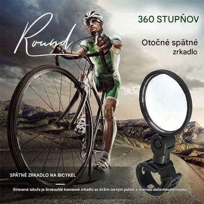 🥇【Kúp 1, získaj 1 zadarmo】🚴🏍️360-stupňové otočné spätné zrkadlo - Malý doplnok s veľkým efektom. Získajte lepší prehľad o premávke počas jazdy.【2 položky】