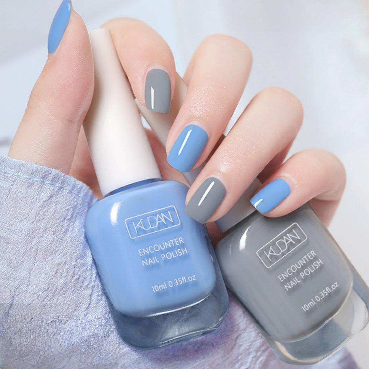 🔥✨【Купете един, вземете два безплатно】💅🌈Сменяем, бързосъхнещ лак за нокти без изпичане