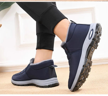 🔥【Špeciálna 50% zľava】【35-48】Unisex zimné čižmy s plyšovou podšívkou - teplé, pohodlné a protišmykové do chladného počasia