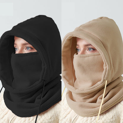 🧢🚵‍♀️【Kup 1, otrzymaj 1 gratis】🔥 Wielofunkcyjna kominiarka 3 w 1 z polaru – maska na twarz, ocieplacz na szyję i kaptur zimowy