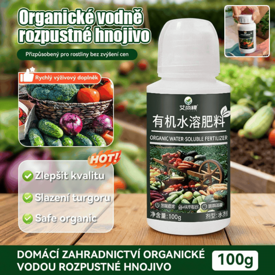 🍀【Kúpte 1 a dostanete 1 zadarmo】✨Organické, šetrné a bezpečné hnojivo rozpustné vo vode, univerzálny výživný roztok pre záhradníctvo【2 položky】