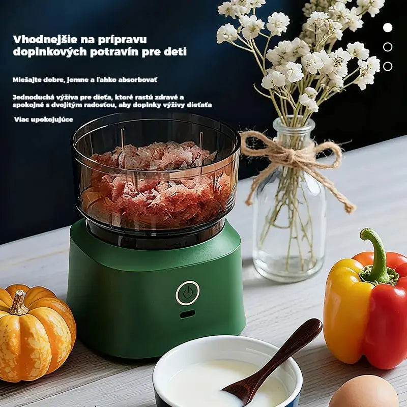🔥 50% zľava! 🔥 🥩⚡ Elektrický mlynček na mäso s veľkou kapacitou: Výkonný, rýchly a jednoduchý na používanie | Ideálny do domácich kuchýň a na prípravu domácich jedál 🍔🌮