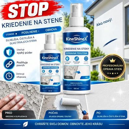 🏆100ml + 50ml (2 fľaše)💥Tekutý prípravok na opravu stien a tvrdidlo — Spája funkcie tmelenia, utesňovania a spevňovania v jednom produkte.