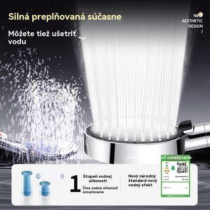 💦🚿 6-funkčná vysokotlaková sprchová hlavica Sprchová hlavica s ohrievačom vody v kúpeľni