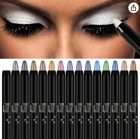 🥇🔥【Platba pri doručení-50% zľava】Vodeodolná a nerozmazateľná očná tyčinka pre bezchybný make-up, krémová očná tyčinka s vysokým pigmentom pre dokonalý vzhľad očí celý deň【8 položiek】
