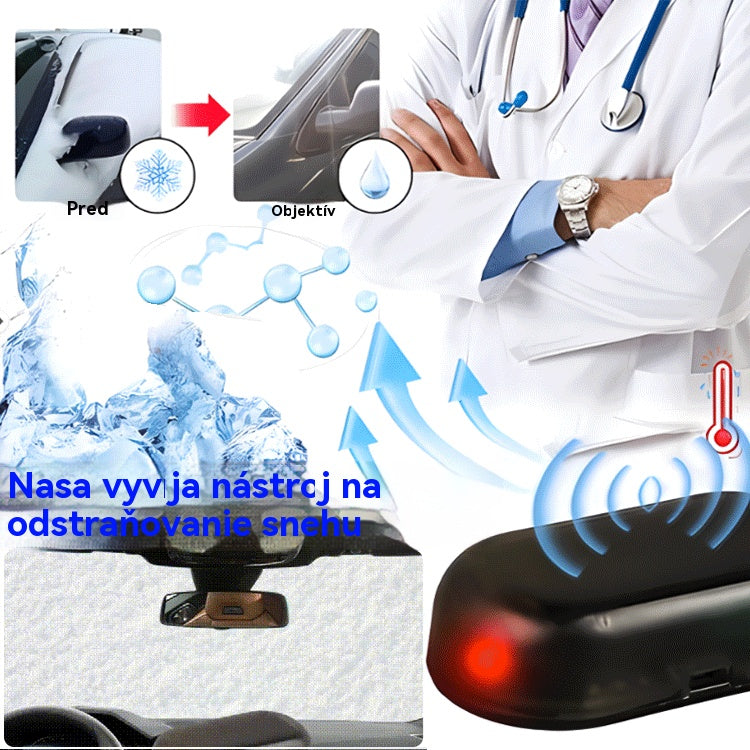 🚗🔥Kúpte 1 a získajte 1 zadarmo🔥【Iba 11.50 € za kus】Nástroj na odhŕňanie snehu z auta, špeciálne navrhnutý na odstraňovanie ľadu a snehu z okien.(2 položky)