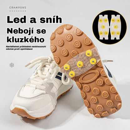 👴🚶🏔️❄️Kúpte 2 a získajte 2 zadarmo🔥Neviditeľné 5-zubové protišmykové popruhy na mačky, outdoorové mačky, vhodné na turistiku v snehu, horolezectvo, lezenie po skalách a zimné ľadové povrchy, nevyhnutnosť pre seniorov.