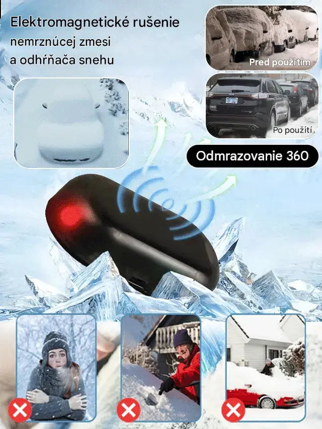🔥Kúpte 1 a získajte 1 zadarmo🔥Nástroj na odhŕňanie snehu z auta, špeciálne navrhnutý na odstraňovanie ľadu a snehu z okien.【2 položky】