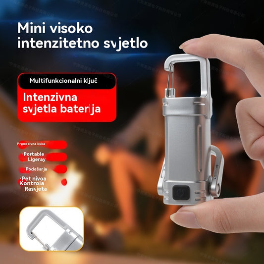 💡【Kupite 1 i dobijete 1 besplatno】🔥Odlična ponuda🔥Super svijetla vodootporna mini svjetiljka s izlazom od 1200 lm. Super svijetlo u mini formatu! Pet režima – nezamjenjiv pomagač za noć!