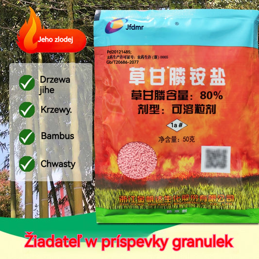🌿【Kúpte 5 kusov, získajte 5 kusov zadarmo】Glyfosátový herbicíd značky Jinfanda🌳🌸🌱
