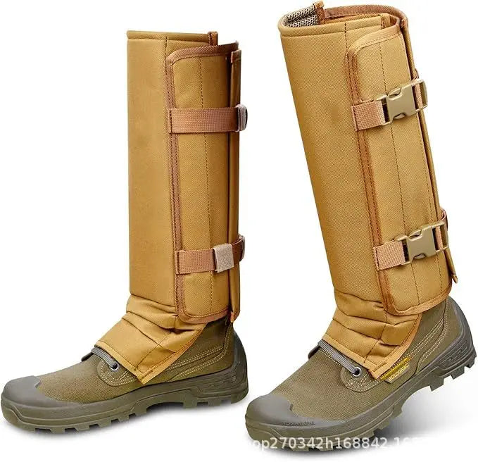 📢📢 ZĽAVA 50%!🚶‍♂️Nastaviteľné unisex outdoorové návleky, odolné voči hadom, vyrobené z odolnej a oderuvzdornej látky, vhodné na poľovníctvo a turistiku.