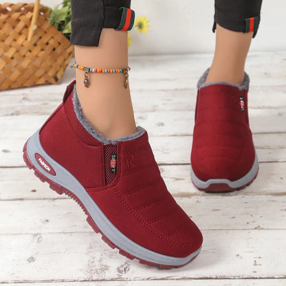 🔥【Špeciálna 50% zľava】【35-48】Unisex zimné čižmy s plyšovou podšívkou - teplé, pohodlné a protišmykové do chladného počasia