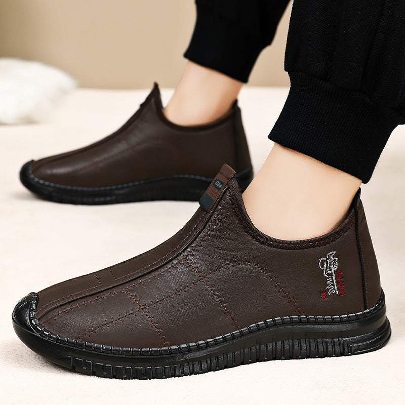 🏃‍♂️👟【Nowość na zimę】【39-46】Męskie buty z ociepleniem, grube i ciepłe, antypoślizgowe