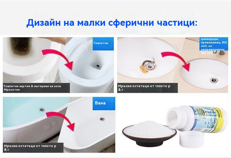 🛁💦【Купете 1, вземете 1 безплатно】🌟Почистващ препарат за мивки и канали - Пяна с висока плътност от екстракти и разграждащи ензими.