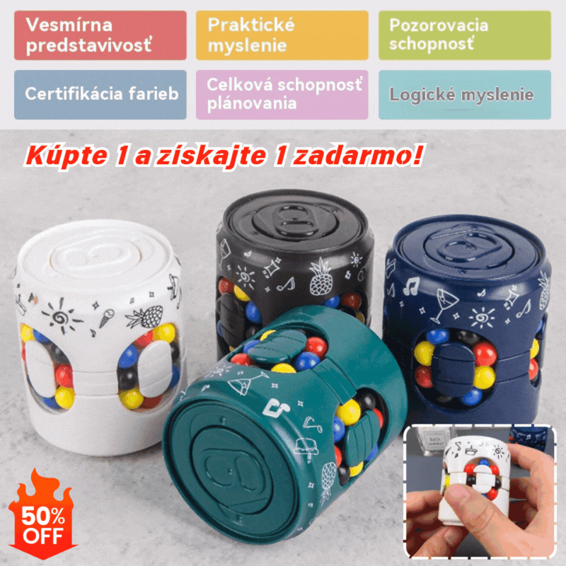 🎁【Kúp 1, získaj 1 zadarmo】【Len 11 eur za kus】Detské vzdelávacie hračky, Rubikova kocka, Fidget Spinner, Pomôcky na odbúranie stresu.（2 položky）