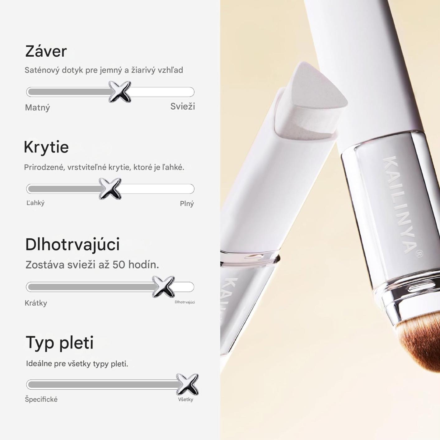 💕🔥【Kúpte 1 a dostanete 1 zadarmo】🌟Krémová tyčinka V White korean meniaci farbu make-upu, dokonalý make-up, dlhá výdrž, vodoodolný a potuodolný, korektor a kontúrovanie v jednom.【2 položky】