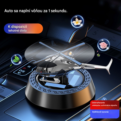 🚗🥇【50% zľava - Platba pri doručení✅】Solárna otočná vôňa do auta – Luxusná aróma a štýlový vrtuľník v jednom