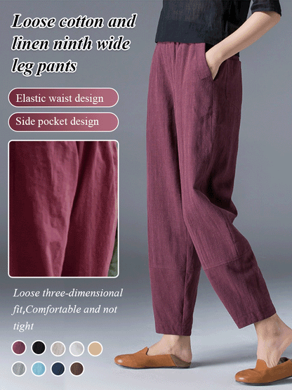 💥🔥【S-5XL】✨💕Módne dámske ležérne šortky s vysokým pásom z čistej bavlny