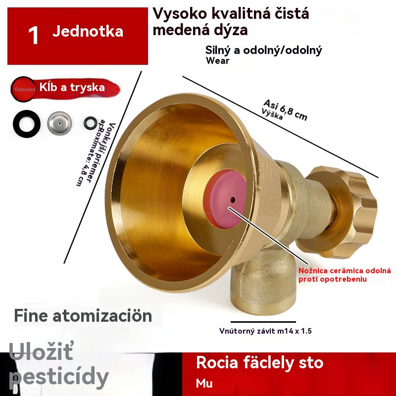 🔥Kúpte jeden, druhý dostanete zadarmo🔥💦Nastaviteľná mosadzná zavlažovacia tryska pre poľnohospodársky postrekovač.【2 položky】 🌾
