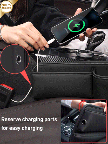 🚗🔥【Vruće prodavani proizvodi】🌟Auto organizer za prazninu sjedala – više prostora bez nereda, Uredite interijer auta uz funkcionalni organizer sjedala