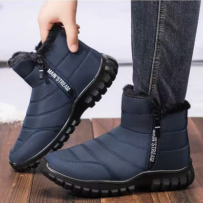 💥🥾【Zimowy must-have】❄️【39-44】Nowe męskie wysokie buty zimowe 2025, ocieplane, z grubą podeszwą, ciepłe i wygodne, idealne na śnieg i zimowe warunki.