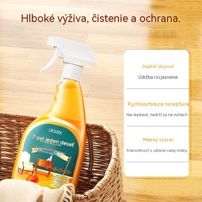 🔥✨【Kúpte 1 a získajte 1 zadarmo】Vysokoúčinný čistiaci a bieliaci sprej na drevo – čistí, oživuje a chráni povrch, pomáha predchádzať opotrebeniu podlahy