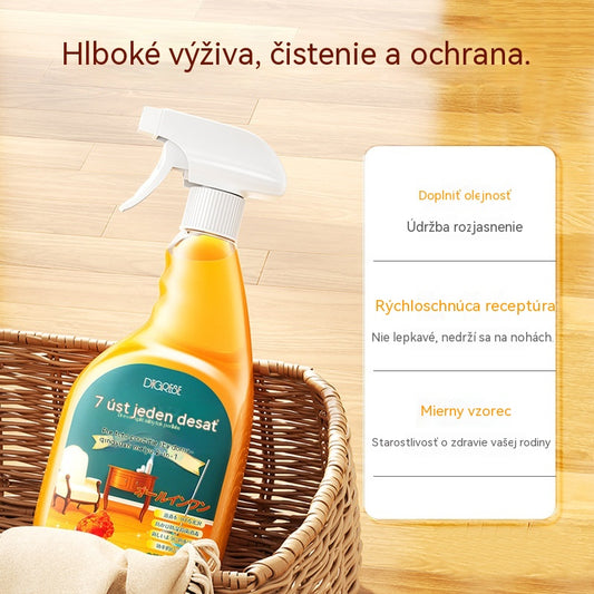 🔥✨【Kúpte 1 a získajte 1 zadarmo】Vysokoúčinný čistiaci a bieliaci sprej na drevo – čistí, oživuje a chráni povrch, pomáha predchádzať opotrebeniu podlahy
