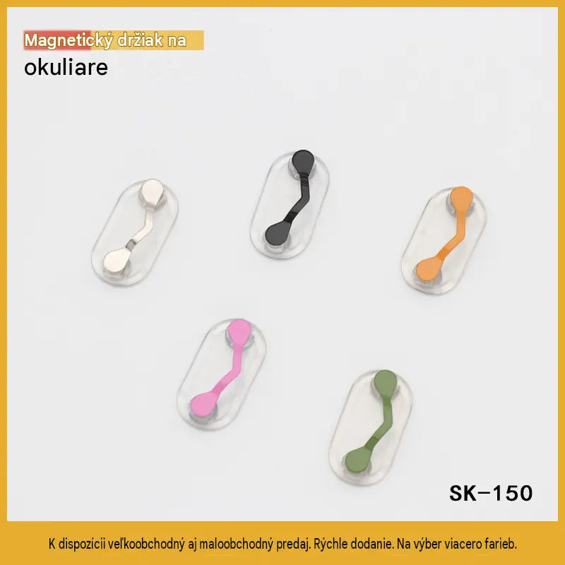 🧷🧲 Magnetický držiak na okuliare, univerzálny vešiak na okuliare pre čitateľov, okuliare s modrým svetlom a slnečné okuliare, už žiadne stratené okuliare