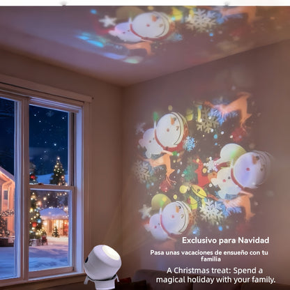 🎁【50% zľava】🐳Dynamický rotujúci LED projektor - Premietajte farebné morské vzory na stenu či strop a vytvorte jedinečnú atmosféru.