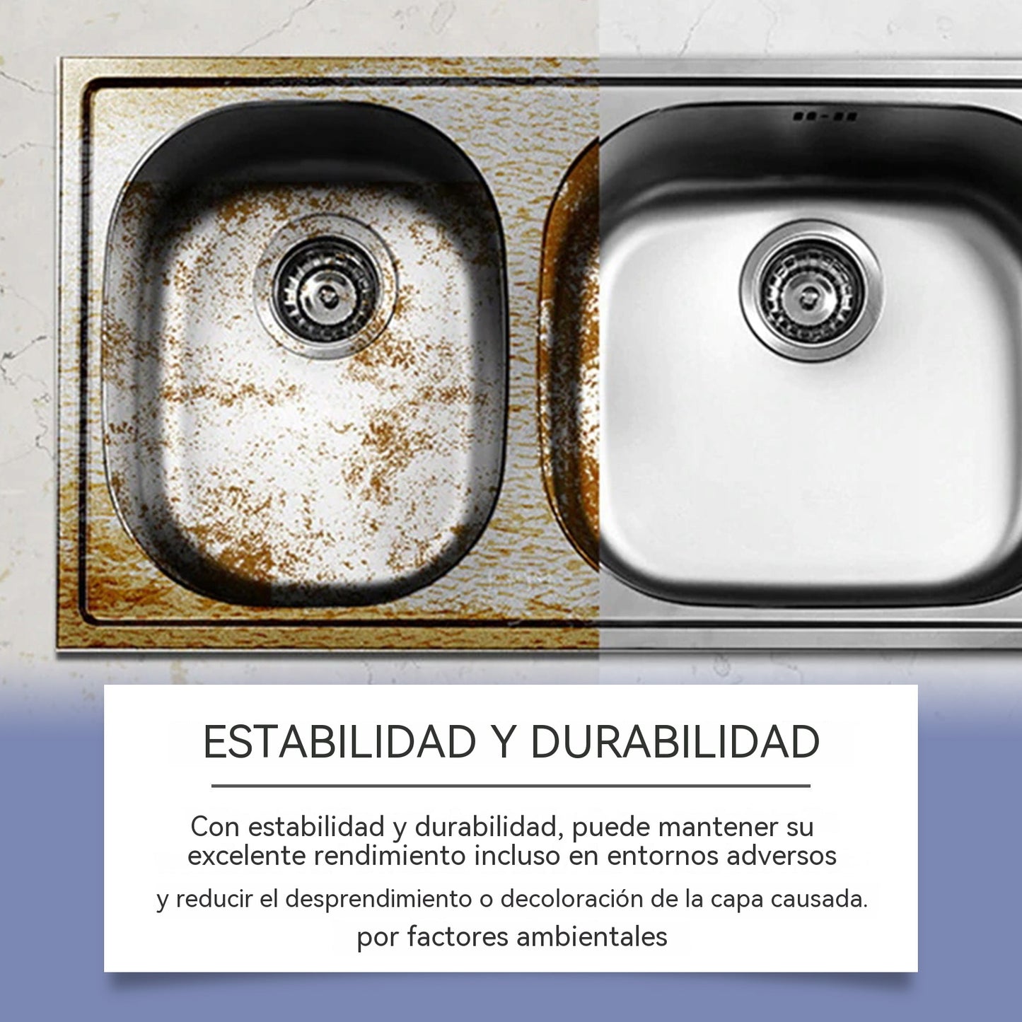 🔥【Compra uno y llévate otro gratis】Eliminador de óxido de metales de alta concentración, eliminador de óxido doméstico y limpiador